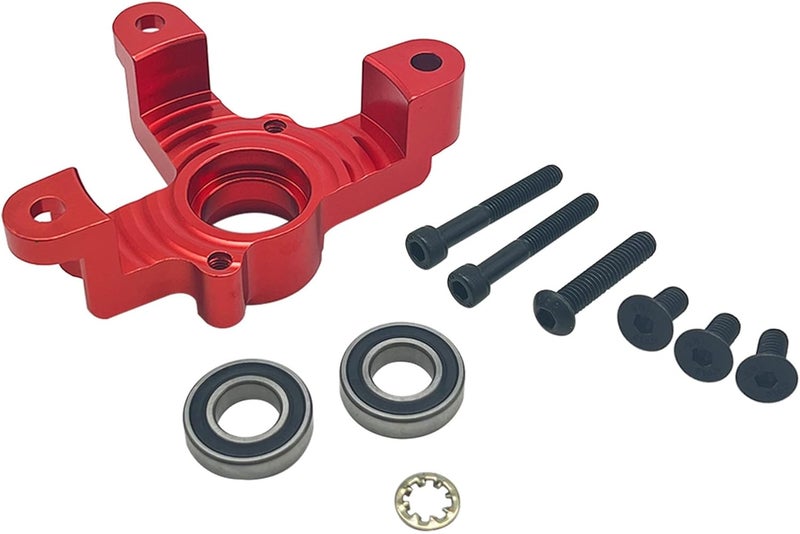 FLMLF CNC Metal Clutch Tripod Set Red for 1/5 Hpi RV Km Baja 5B 5T 5SC Parts - Image 5